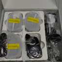 Rraycom 4Pack 5G/2.4G Security Cameras Wireless Outdoor,2K Battery Powered AI Motion Detection Siren Alarm WiFi Home Indoor Camera, Color Night Vision, 2-Way Talk, Waterproof, Works w/Alexa, Cloud/SD (Black)