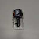 Retractable Car Charger,5 in 1 Fast Cars Phone Charger 90W,Bluetooth 5.3 FM Transmitter Adapter, Handsfree Call,2 Retractable Cables and USB Chargers for iPhone17/16 15/14/13 (Black)