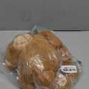 Cute Fuzzy Bear Backpack Stuffed Animal Backpack Kawaii Bunny Backpack Fluffy Shoulder Bag Casual Daypack for Girls (Khaki)