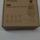 Keyless Entry Door Lock Deadbolt with Handle Set Smart Locks for Front Door with Lever Handles Auto Locking, Anti-Peeping Password & Easy Installation for Homes Hotel Bedroom Doors IP54 (Matte Black)