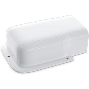 4" Entry Wall Cover Line Cover Set Parts PVC Accessory for Decorative for Ductless Mini Split, Central AC and Heat Pumps (4 inch)