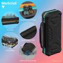 Hosanwell Longest Durable Travel Carrying Case for Switch 2 2025,2 Screen Protector,Hard Carrying Case with 12 Game Cards,Black [nintendo_switch_2]