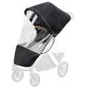 Performance Rain Shield, Rain Cover Fits for UPPAbaby Vista/Vista V2/Vista V3/Cruz/Cruz V2 Stroller, Protect from Wind/Rain/Snow/Dust, Air Vent Hole, Window with Zipper, Stroller Accessories