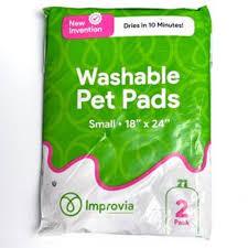 IMPROVIA Reusable Puppy Pad  Waterproof, Extra-Absorbent, Washable Pee Pad for Dog Training, Whelping, & More  Protect Your Floors & Pet with Quick-Drying Potty Pad (Paws & Hearts, Small 18"x24")