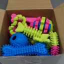 Sanwuta 30pcs Puppy Dog Toy Bulk for Aggressive Chew Rubber Pet Teething Toy for Small Dog Cute Soft Durable Interactive Gift Supplies for Outdoor Play Breed Accessories