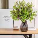 Hananona 10 Pcs Babys Breath Green Flowers Artificial Gypsophila Flowers St. Patrick's Day Fake Silk Flowers for Home Decor Spring Floral Arrangement Table Centerpieces