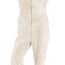 COZYPOIN Womens Fleece Onesies Pajamas Fuzzy Sherpa Adult Hooded One Piece Onesie Winter Romper Flannel Loungewear Sleepwear (White, XS)