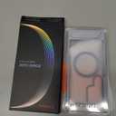 TORRAS Strong Magnetic & Seamless Stand for Samsung Galaxy S25 Ultra Case, Fit for MagSafe, MilGrade Drop Protection, Kickstand for Samsung Galaxy S25 Ultra Case, Translucent Back/Silverblue Edge