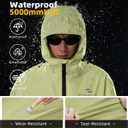 RINJOY Rain Jacket for Men Waterproof Lightweight Packable Raincoat with Hood for Adult Travel Hiking Cycling (EXP 12/31/36)