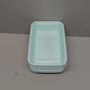 buluker 8 Pack Bento Lunch Box Compartment Wheat Straw Meal Prep Food Storage Containers Plastic, Microwave and Dishwasher Safe