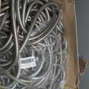 200Ft Metal Garden Hose durable stainless steel Water Hose, flexible, lightweight hose is resistant to kinks and tangles.With 10-way nozzle, strong 3/4 metal fittings, and a Stop Valve.