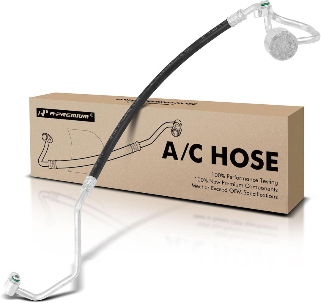 A-Premium A/C Discharge Line Hose Assembly Compatible with Lexus GX470, 2003-2009, Except Dynamic Suspension, Compressor to Condenser
