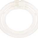 TCP CFL Double Circle Lamp, 200W Equivalent, Bright White (3500K) T6 Circline Lamp