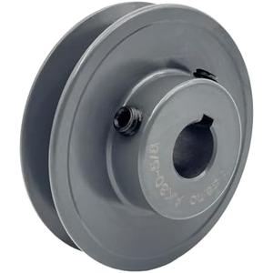 Saelno AK30-5/8 Sheaves,v Belt Pulley 5/8 inch bore 3" OD,Motor Pulley Cast Iron for A 3L 4L V-Belts,AK3058 Pulley