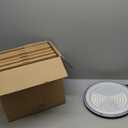 6 Pack 250W UFO Led High Bay Light,120VAC,5000K Daylight Commercial Bay Lighting,IP66 Waterproof,41050LM,1150W MH/HPS with Plug Area Lighting for Warehouse/Shop/Workshop/Barn/Gym/Factory