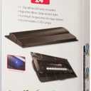 Aqueon LED Deluxe Fish Tank Aquarium Full Hood, Black, 24 Inch