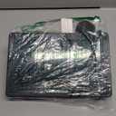 Newentor Weather Station Wireless Indoor Outdoor Thermometer, Color Display Digital Weather Thermometer with Atomic Clock, Barometric Pressure, Forecast Station with Adjustable Backlight,Black,2Sensor