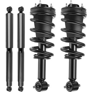 AUTOSAVER88 Front Complete Quick Struts Rear Shock Absorber Compatible with Chevy Avalanche, Suburban, Suburban 1500, Tahoe, GMC Yukon, GMC Yukon XL, GMC Yukon XL 1500