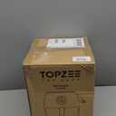 2.1Qt Small Air Fryer - Compact Digital Mini Airfryer with 7-in-1 Presets, 98% Less Oil, Adjustable Temperature & Timer, Shake Reminder, Nonstick, BPA-Free, Dishwasher Safe, Fast & Crispy Cooking (Black)