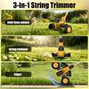 Givilo 12-Inch Weed Wacker Cordless Compatible with DEWALT 20V MAX Battery