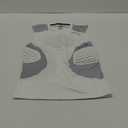 COOLOMG Youth Baseball Chest Protector Padded Compression Shirt Softball Football Lacrosse Rib Heart Sternum Guard (Large, White)