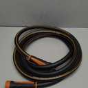 Giraffe Tools Garden Leader Hose 15ft x 5/8", Short Water Hose Heavy Duty, Flexible, Lightweight Hybrid Hose with Swivel Handle, Male to Female Fittings, Burst 600 PSI