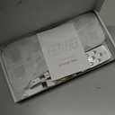 Deeyaple LED Clock, 3D Digital Wall & Desk Alarm Clock with Snooze, Dimmable Display, Time Memory, 12/24H Date & Temperature, Remote Control Night Light for Bedroom, Office, Kitchen, Home (White)