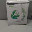 KTOB [50 pack] 12 oz Compostable Coffee Cups with Lids and Kraft Sleeves, Eco Friendly Disposable White Paper Cups Combo for Hot Beverage