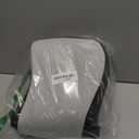 Lumbar Support Pillow for Bed, Lower Back Pillow for Sleeping, Memory Foam Waist Pain Relief Pillows, Lumbar Pillow for Sleeping, Bed, Car, Couch (Grey Black)