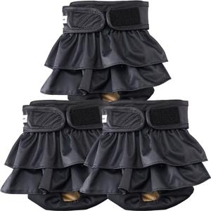 Reusable Dog Diapers Female Washable, Premium Doggie Diaper for Dogs, Pack of 3, Highly Absorbent Extra Extra Large Dog Diaper for Heat, Incontinence and Puppy Training(XXL)