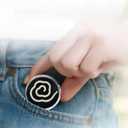 Miupoo Jasmine Coils Incense, Each Cloud Shaped Coil Incense Comes with A Outdoor Travel Portable Incense Rack, Pack of 20 Pieces Jasmine Coils, One Coil Incense Burn for Approxi Aroma 1 Hour.