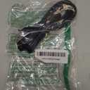 TWTADE 2 Prong 6ft Power Cord AC Wall Plug 2-Slot Polarized 18AWG 10A, 7A 125V Wire PS2/3/4/5 Replacement Extension Cords for Vizio TV, Monitor, Printer, Camera etc I-036