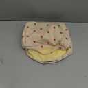 Bluboon Makeup Bag Zipper Pouch Travel Toiletry Bag Portable Cosmetic Bag Organizer for Women and Girls(Strawberry Corduroy Beige)