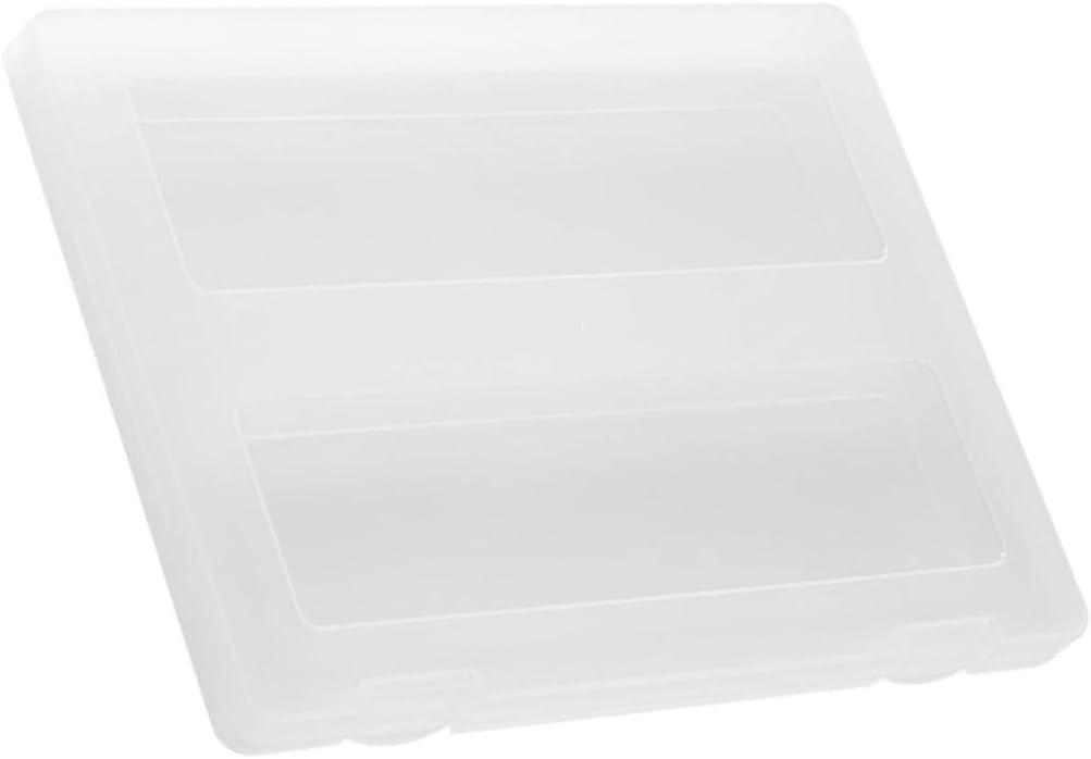 Slim Portable A4 File Storage Case Pp Plastic Document Box Waterproof Sealing for Office Important Papers