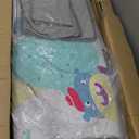 Baby Playpen with Mat 79"*70", Extra Large Playpen for Babies and Toddlers with Storage Bag, BPA-Free, Non-Toxic, Safe No Gaps Playards for Babies, Sturdy Safety Play Yard for Indoor Outdoor Fun, Grey