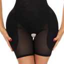 SEXYWG Women Hip Enhancer Body Shapers Panties Shapewear Short Hip Pads Shapewear for Curvy Body (Black, S)