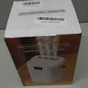 Air Humidifier for Bedroom with Three Spray, 2L Quiet Cool Mist Humidifier for Plants Dorm Room Office Home Car Personal Humidificador with Top Water Inlet & 4 Mist Modes & Night Light