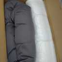 PetFusion Ultimate Dog Bed, Orthopedic Memory Foam, Multiple Sizes and Colors, Medium Firmness Pillow, Waterproof Liner, YKK Zippers, Breathable 35% Cotton Cover (Small (25x20"), Slate Grey)