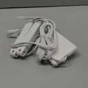 Dual 6FT Ultra-Thin Outlet Concealer, Universal Size Outlet Cover 6FT Twin Extension Cord with 3 Outlets Each Side, Ideal for Home Appliances on Opposite Sides of a Wall Outlet