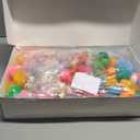 100 Pack Rubber Ducks in Bulk, Assorted Duckies for Jeeps Ducking, Rubber Duckies for Baby Bath Toys, Kids Bath Pool Toys Birthday Gifts Party Favors