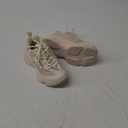 DREAM PAIRS Kids Girls Sneakers Jelly Sole Lace up Shoes Lightweight Walking Shoes for Girls Boys (10 Toddler, Beige)