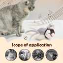 Interactive Chirping Bird Cat Toy,2026 New Flying Bird Cat Toy Flapping Bird Toy,Simulation Chirping Bird Toys Interactive Cat Toys for Bored Indoor Adult Cats (B)