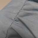 Bed Skirt King Size Ruffled Bed Skirt with Split Corners, 14 Inch Drop Dust Ruffle Bed Skirts with Platform, Gathered Style, 100% Microfiber, Grayish Blue