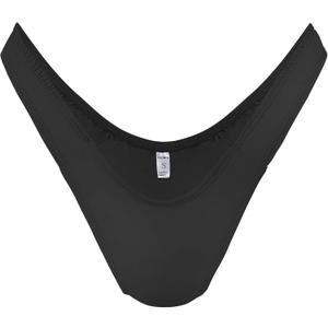 Thong Tucking Gaff Panties For Crossdressers Transgender Individuals Cotton Breathable Hidden Gaff Shaping Brief (Medium, Black)