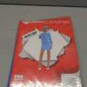 fun shack Flight Attendant Costume Women Blue, Retro Airline Stewardess Outfit with Hat & Gloves (X-Large)