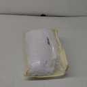 White Tablecloth Rectangle Tables 6FT, Polyester Wrinkle Free Stretch Table Skirt for Rectangle Tables 6ft Pleated Ruffle Fitted Table Cover with Skirt for Weddings Birthday Banquet Baby Shower (72" x 30" (6FT))