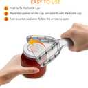 3 x NileHome Jar Opener for Weak Hands, Seniors with Arthritis, Bottle Opener Jar Lid Opener for Arthritic Hands Multifunctional Can Openers for Seniors Get Lids off Easily & Grey