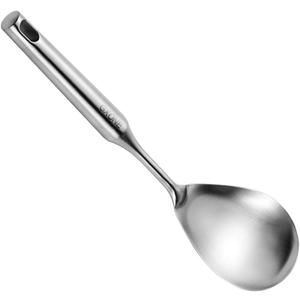 Cooking Spoon,304 Stainless Steel Large Serving Spoons,Silver/12.6Inch