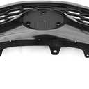 6PCS Front Bumper Grille Fog Light &Cover Trim Set For 2012 2013 2014 To-yota Camry SE
