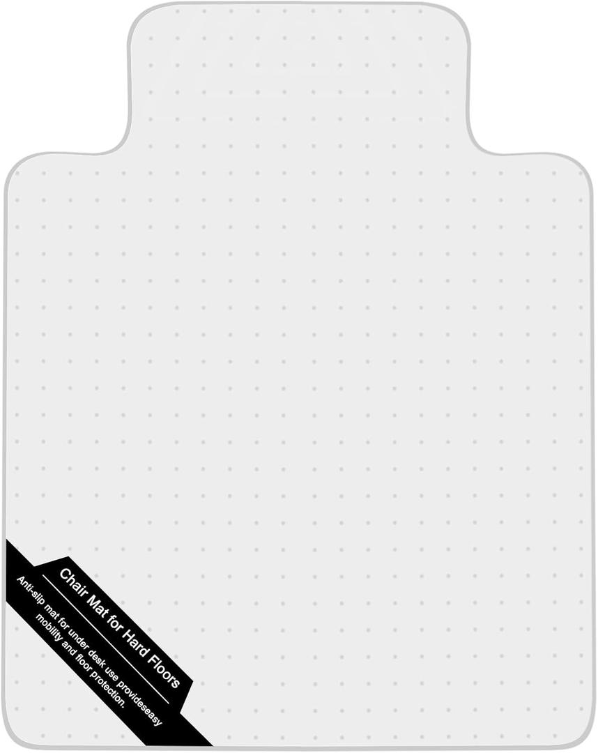 Office Chair Mat for Carpet,36"x48"x0.09" Desk Chair Mat for Carpet Floors, Clear and Thick Rolling Computer Chair Mats with Non-Slip Studded for Home and Office Low Pile Carpets